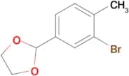 2-(3-Bromo-4-methylphenyl)-1,3-dioxolane