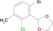 2-(6-Bromo-2-chloro-3-methylphenyl)-1,3-Dioxolane