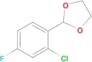 2-(2-Chloro-4-fluorophenyl)-1,3-dioxolane