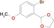 2-(2-Bromo-5-methoxyphenyl)-1,3-dioxolane