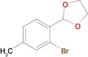 2-(2-Bromo-4-methylphenyl)-1,3-dioxolane