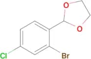 2-(2-Bromo-4-chlorophenyl)-1,3-dioxolane