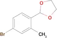 2-(4-Bromo-2-methylphenyl)-1,3-dioxolane