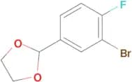 2-(3-Bromo-4-fluorophenyl)-1,3-dioxolane