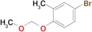 4-Bromo-1-(methoxymethoxy)-2-methylbenzene