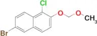 6-Bromo-1-chloro-2-(methoxymethoxy)naphthalene