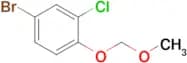 4-Bromo-2-chloro-1-(methoxymethoxy)benzene