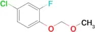 4-Chloro-2-fluoro-1-(methoxymethoxy)benzene