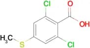 2,6-Dichloro-4-(methylsulfanyl)benzoic acid
