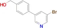 (4-(5-Bromopyridin-3-yl)phenyl)methanol