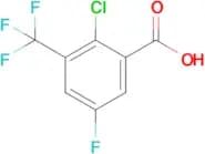 2-Chloro-5-fluoro-3-(trifluoromethyl)benzoic acid