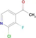 1-(2-Chloro-3-fluoropyridin-4-yl)ethanone