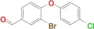 3-Bromo-4-(4-chlorophenoxy)benzaldehyde