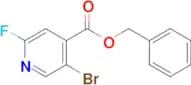 Benzyl 5-bromo-2-fluoropyridine-4-carboxylate