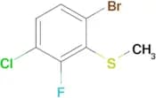 1-Bromo-4-chloro-3-fluoro-2-(methylsulfanyl)benzene