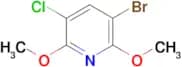 5-Bromo-3-chloro-2,6-dimethoxypyridine