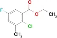 Ethyl 2-chloro-5-fluoro-3-methylbenzoate