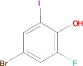 4-Bromo-2-fluoro-6-iodophenol