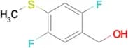 (2,5-Difluoro-4-methylsulfanylphenyl)methanol