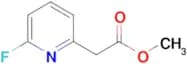 Methyl 2-(6-fluoropyridin-2-yl)acetate