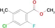 Methyl 4-chloro-2-fluoro-5-methylbenzoate