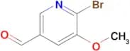 6-Bromo-5-methoxypyridine-3-carbaldehyde