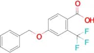 4-Benzyloxy-2-(trifluoromethyl)benzoic acid