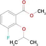 3-Fluoro-2-(1-methylethoxy)-benzoic acid methyl ester