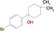 4-(4-Bromophenyl)-4-hydroxy-1,1-dimethylcyclohexane