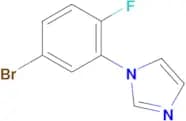1-(5-Bromo-2-fluorophenyl)-1H-imidazole