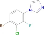 1-(4-Bromo-3-chloro-2-fluorophenyl)-1H-imidazole