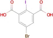 5-Bromo-2-iodo-1,3-benzenedicarboxylic acid