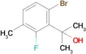 2-(6-Bromo-2-fluoro-3-methylphenyl)propan-2-ol
