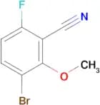 3-Bromo-6-fluoro-2-methoxybenzonitrile