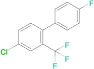 4-Chloro-4′-fluoro-2-(trifluoromethyl)-1,1′-biphenyl