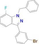 1-Benzyl-7-fluoro-3-(3-bromophenyl)-1H-indazole