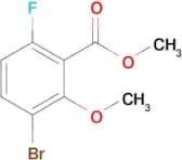 Methyl 3-bromo-6-fluoro-2-methoxybenzoate