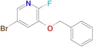 3-Benzyloxy-5-bromo-2-fluoropyridine