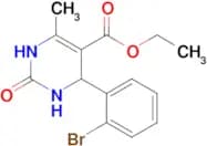 Ethyl 4-(2-bromophenyl)-6-methyl-2-oxo-1,2,3,4-tetrahydropyrimidine-5-carboxylate