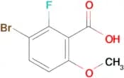 3-Bromo-2-fluoro-6-methoxybenzoic acid