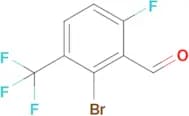 2-Bromo-6-fluoro-3-(trifluoromethyl)benzaldehyde
