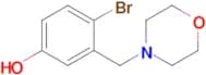 4-(2-Bromo-5-hydroxybenzyl)morpholine