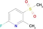 6-Fluoro-2-methyl-3-(methylsulfonyl)pyridine