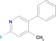 2-Fluoro-4-methyl-5-phenylpyridine