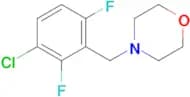 4-[(3-Chloro-2,6-difluorophenyl)methyl]morpholine