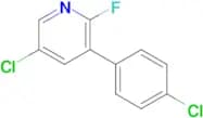 5-chloro-3-(4-chlorophenyl)-2-fluoropyridine