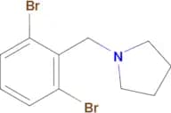 1-(2,6-Dibromobenzyl)pyrrolidine