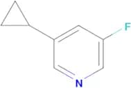 3-Fluoro-5-cyclopropylpyridine