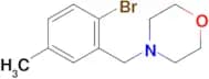 4-[(2-Bromo-5-methylphenyl)methyl]-morpholine