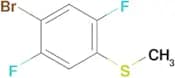 2-Bromo-1,4-difluoro-5-(methylthio)benzene